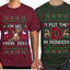 I Put The D In Reindeer Sweater Girlfriend Boyfriend Gift His and Hers Matching Ugly Christmas Couple T-Shirt
