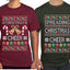 Spreading Christmas Cheer Sweater Girlfriend Boyfriend Gift His and Hers Matching Ugly Christmas Couple T-Shirt