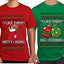 I Like Them Big and Bobbing, Hefty and Hung Sweater Girlfriend Boyfriend Gift His and Hers Matching Ugly Christmas Couple T-Shirt