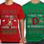 I Put The D In Reindeer Sweater Girlfriend Boyfriend Gift His and Hers Matching Ugly Christmas Couple T-Shirt