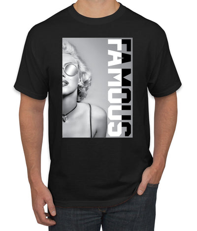 Marilyn Famous Rockstar Famous People Pop Culture Men's T-Shirt