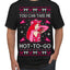 You Can Take Me Hot to Go, Funny Midwest Princess Pop Star Ugly Christmas Sweater Men's T-Shirt