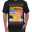 Trumpamania Funny Hogan 80s USA Wrestling Sports Parody Ugly Christmas Sweater Men's T-Shirt