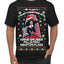Not Christmas Until Hans Gruber Falls From Nakatomi Ugly Christmas Sweater Men's T-Shirt