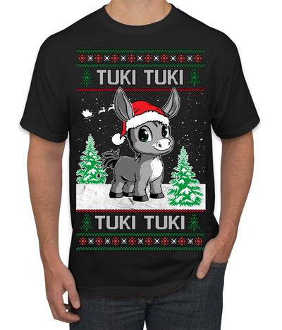 Tuki Tuki Tuki Funny Spanish Music Lyrics Ugly Christmas Sweater Men's T-Shirt
