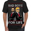 Bad Boys for Life Donald Trump JD Vance Funny 90s Movie Ugly Christmas Sweater Men's T-Shirt