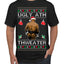 Ugly Ath Sweater Merry Chrithmith, Butt Viral Ugly Ass Boxing Fight Meme Ugly Christmas Sweater Men's T-Shirt
