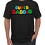 Super Daddio Gamer Dad Fan Gift Father's Day Men's T-Shirt