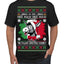 Jing a Di Jing Dominick the Italian Christmas Donkey Ugly Christmas Sweater Men's T-Shirt