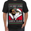 I Saw Diddy Kissing Santa Claus Funny Viral Music Meme Ugly Christmas Sweater Men's T-Shirt