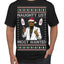Naughty List Most Wanted, Funny Santa P Diddy Diddler Funny Party Viral Music Baby Oil Meme Ugly Christmas Sweater Men's T-Shirt