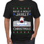 Have a Holly Jawlly Christmas, Cute Shark, Ugly Christmas Sweater Men's T-Shirt