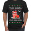This Santa Loves going down, Funny dirty Humor, Ugly Christmas Sweater Men's T-Shirt