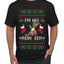 I'm His Reindeer, Ugly Christmas Sweater Unisex Men's T-Shirt