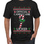 Official Candy Cane Licker, Ugly Christmas Sweater Unisex Unisex Men's T-Shirt