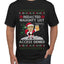 Redacted Naughty List Access Denied, Ugly Christmas Sweater Unisex Unisex Men's T-Shirt