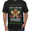Puro Pinche Pari, Ugly Christmas Sweater Unisex Men's T-Shirt