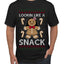 Lookin Like A Snack, Ugly Christmas Sweater Unisex Men's T-Shirt