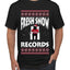 Fresh Snow Records Hip Hop Parody, Ugly Christmas Sweater Unisex Men's T-Shirt