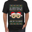 Christmas Festivi-Titties Are My Favorite, Ugly Christmas Sweater Unisex Men's T-Shirt