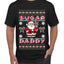 Sugar Daddy Santa, Ugly Christmas Sweater Unisex Men's T-Shirt