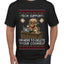 Tech Support I'm Here To Delete Your Cookies, Ugly Christmas Sweater Unisex Men's T-Shirt