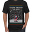 Goopin' Through The Snow Gamer Santa, Ugly Christmas Sweater Unisex Men's T-Shirt