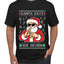 Santa Says 6 7 Numbers Meme, Ugly Christmas Sweater Unisex Men's T-Shirt