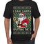 I Saw Santa Splitting The G, Ugly Christmas Sweater Unisex Men's T-Shirt