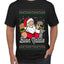 Buon Natale, Italian Santa Claus, Funny, Italian American Humor, Ugly Christmas Sweater Unisex Men's T-Shirt