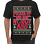 Pucker Up And Kiss My Jolly Ass, Ugly Christmas Sweater Unisex Men's T-Shirt