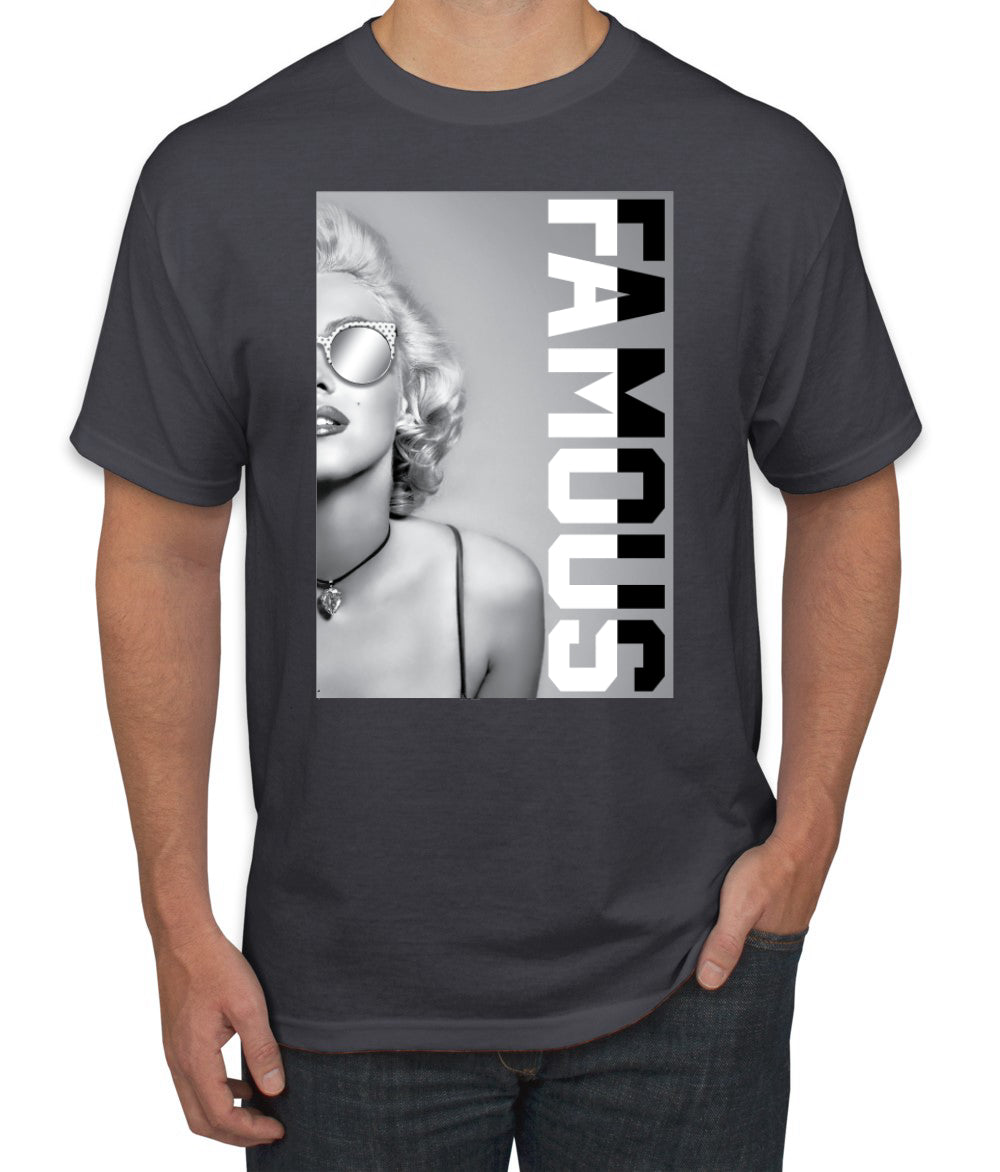 Marilyn Famous Rockstar Famous People Pop Culture Men's T-Shirt