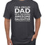 Proud Dad of an Awesome Daughter Best Father Dad Gift Father's Day Men's T-Shirt