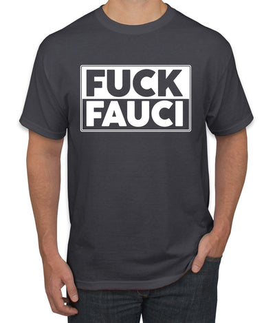 Fauci Funny Mens Tshirts Political Graphic T shirts for Men Political Men's T-Shirt