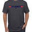 Top Grandpa Flight School Vintage 80s Aviation Humor Men's T-Shirt