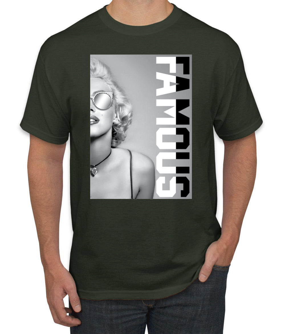Marilyn Famous Rockstar Famous People Pop Culture Men's T-Shirt
