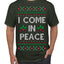 I Come in Peace Ugly Christmas Sweater Men's T-Shirt