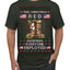This Christmas RED Remember Everyone Deployed Veteran Ugly Christmas Sweater Men's T-Shirt