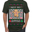 Not My Gumdrop Buttons Funny Classic Movie Quote Ugly Christmas Sweater Men's T-Shirt