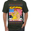 Trumpamania Funny Hogan 80s USA Wrestling Sports Parody Ugly Christmas Sweater Men's T-Shirt