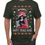 Nakatomi Plaza Happy Trails Hanz  Ugly Christmas Men's T-Shirt