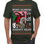 Merry Krampus Naughty Brats | Funny Ugly Christmas Sweater Men's T-Shirt
