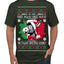 Jing a Di Jing Dominick the Italian Christmas Donkey Ugly Christmas Sweater Men's T-Shirt