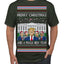 Merry Christmas and a MAGA New Year 2025 Ugly Christmas Sweater Men's T-Shirt