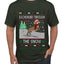 Dachshund Through The Snow, Cute Dog Christmas Sweater, Ugly Christmas Sweater Men's T-Shirt