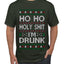 Ho Ho I'm Drunk, Funny Humor Christmas Unisex Sweater, Ugly Christmas Sweater Men's T-Shirt