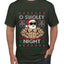 O Swoley Night, Exercise and Fitness Enthusiast, Ugly Christmas Sweater Men's T-Shirt