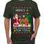 Here's A Big Package For You Santa Christmas Sweater, Ugly Christmas Sweater Men's T-Shirt