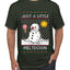 Just A Little Meltdown, Ugly Christmas Sweater Men's T-Shirt