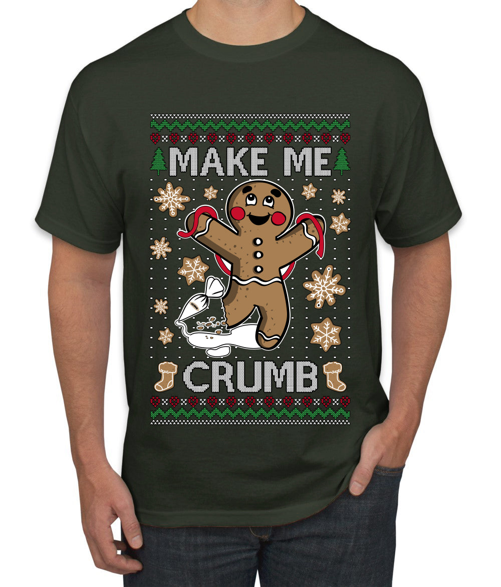 Make Me Crumb, Ugly Christmas Sweater Unisex Men's T-Shirt